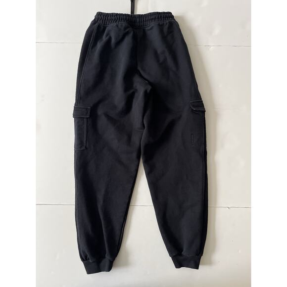 Gymshark Sweatpants Joggers Men XS Black Drawstring Pockets Cargo Fitness - Picture 2 of 10